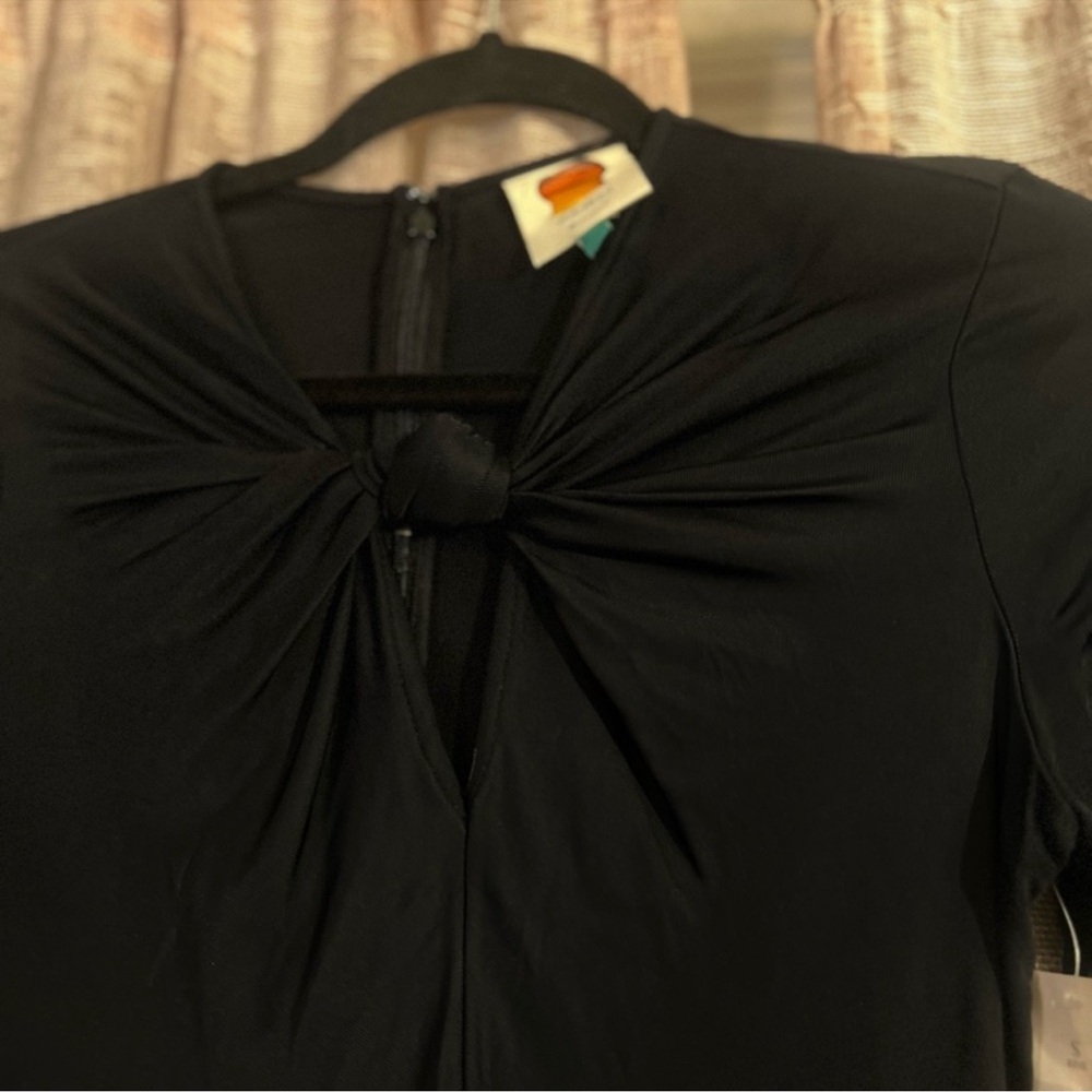FARM Rio Twist-Front Cutout Bodysuit, NEW - Picture 7 of 10